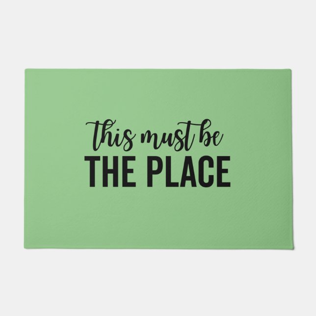 PAILLASSON CE DOIT ÊTRE L'ENDROIT (Devant)