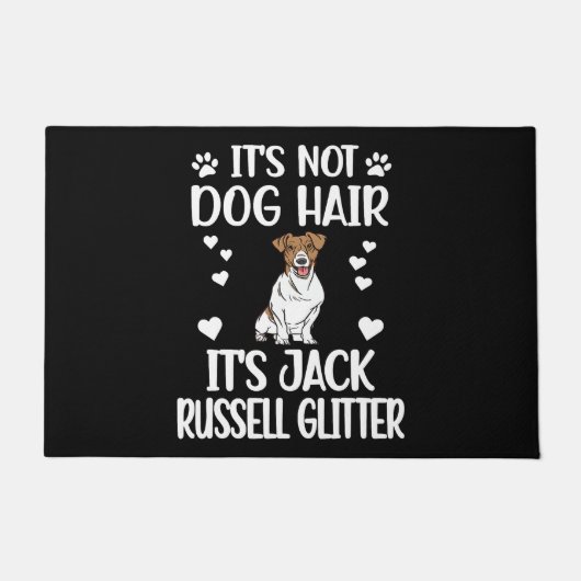 Paillasson ce n'est pas le chien coiffure russell maman jack  (Devant)