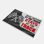 Paillasson Ce Qui Se Passe Au Tramway Mat, Racing (Incliné)