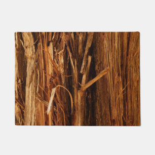 Paillasson Cèdre texturé en écorce de bois
