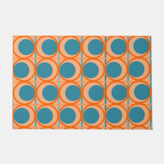 Paillasson Cercles et lignes MCM (Devant)