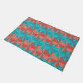 Paillasson Cercles et triangles Art Déco (Incliné)