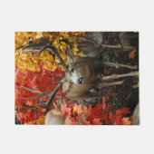 Paillasson Cerf à queue blanche en automne (Devant)
