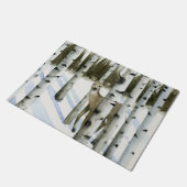 Paillasson Cerf en chute de neige (Incliné)