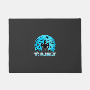 Paillasson C'est Halloween Maison Hantée Conception Chauve-so