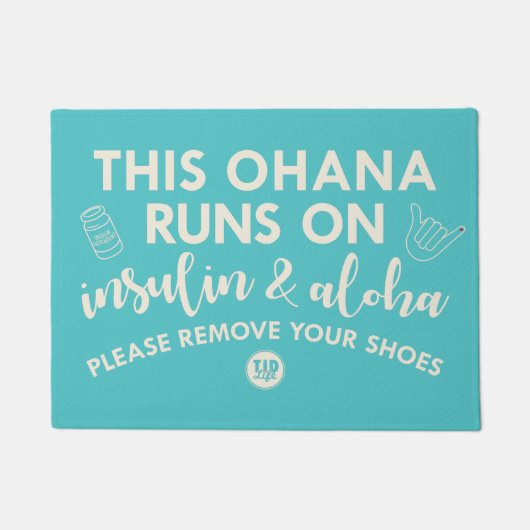 Paillasson Cet Ohana [Seafoam] (Devant)