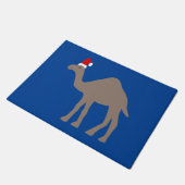 Paillasson Chameau de Noël mignon (Incliné)