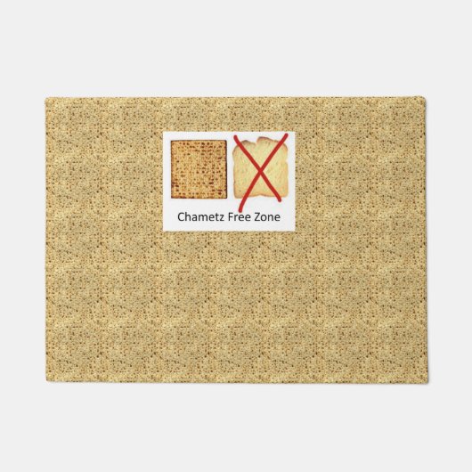 Paillasson Chametz Zone libre Matzo (Devant)