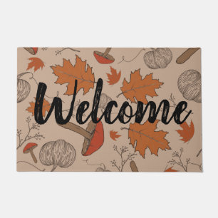 Paillasson Champignons d'automne