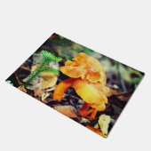 Paillasson Champignons sauvages d'orange pâle gros (Incliné)