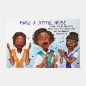 Paillasson Chanteurs Afro-Américains Écriture (Devant)