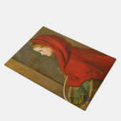 Paillasson Chaperon rouge (par John Everett Millais) (Incliné)