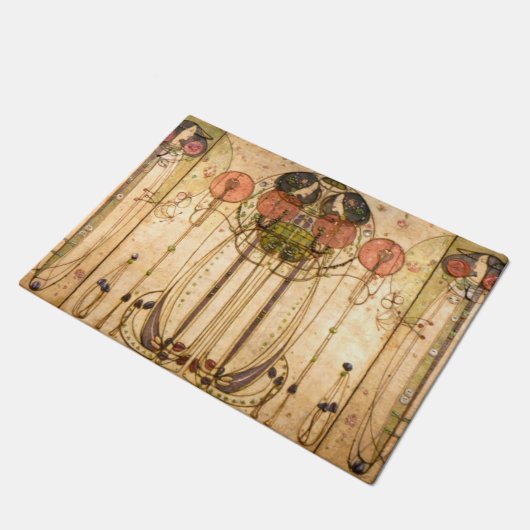 Paillasson Charles Rennie Mackintosh Le Wassail (Incliné)