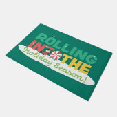 Paillasson Charlie Brown | Retour à la saison des fêtes (Incliné)