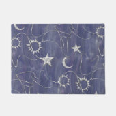 Paillasson Charming mystique | Étoiles de lune d'argent Sun A (Devant)