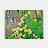 Paillasson Chartreuse Vert Limelight Hydrangea Garden (Devant)