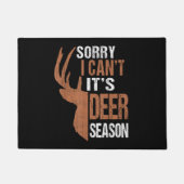 Paillasson Chasse Désolé Sa Saison De Cerfs Drôle Chasseur Pa (Devant)