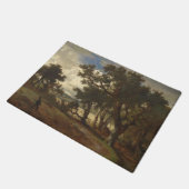 Paillasson Chasseur dans un paysage rural (Andreas Achenbach) (Incliné)