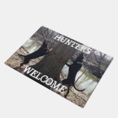 Paillasson Chasseurs Bienvenue Coonhounds Trees (Incliné)