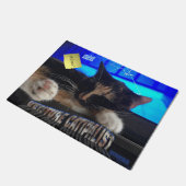 Paillasson Chat couché (Incliné)