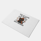Paillasson Chat Grumpy Halloween T-shirt classique (Incliné)