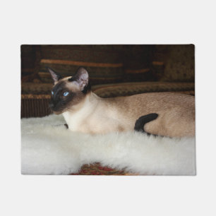 Paillasson Chat siamois élégant