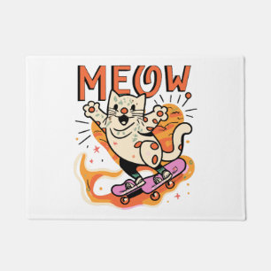 Paillasson Chat SkChat Patinage Miaouulant Miaou