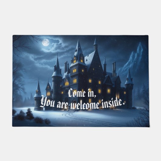 Paillasson Château de la nuit froide Hollow (Devant)