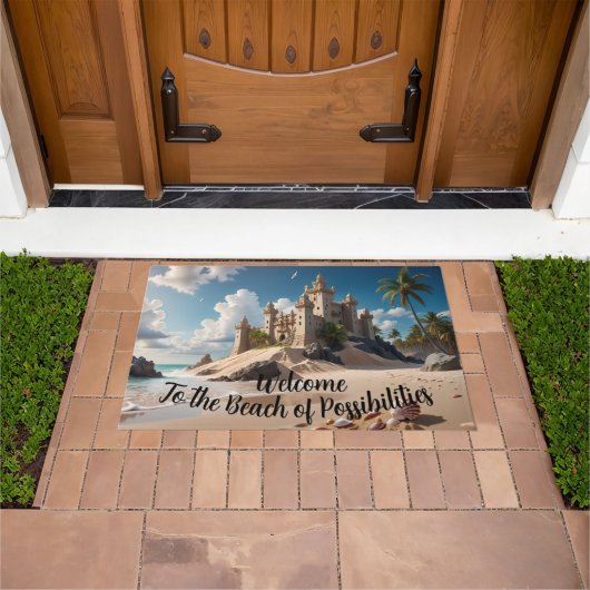 Paillasson Château de la Plage des Possibilités (De plein air)