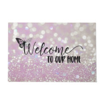 Chatoyant Bokeh Welcome Doormat