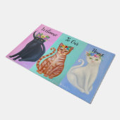 Paillasson Chats d'accueil (Incliné)