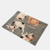 Paillasson Chats jouant Utagawa Kuniyoshi (Incliné)