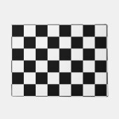 Paillasson Checkered noir (Devant)