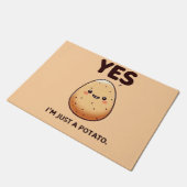 Paillasson Cheerful Potato Affirmation / Afirmação da Batata  (Incliné)