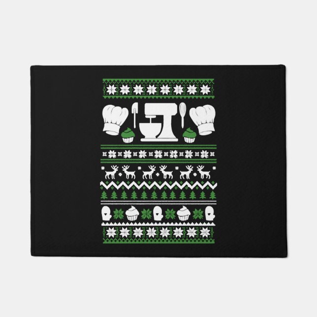 Paillasson Chef Christmas T Shirt (Devant)