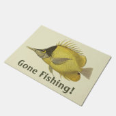 Paillasson Chelmon Tropical Jaune Longirostris, Poisson Vinta (Incliné)