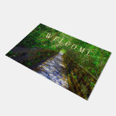 Paillasson Chemin sous la canopée des arbres (Incliné)