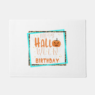 Paillasson Chemise cadeau d'anniversaire d'Halloween, Anniver