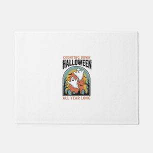 Paillasson Chemise de compte à rebours d'Halloween Graphique