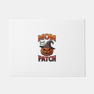 Paillasson Chemise de maman Halloween Citrouille Os Art Vinta