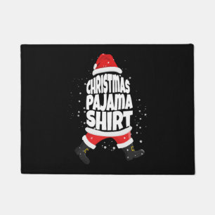Paillasson Chemise de Noël I Famille Noël Père Noël