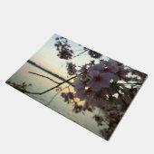 Paillasson Cherry Blossom Sunset à Washington DC (Incliné)