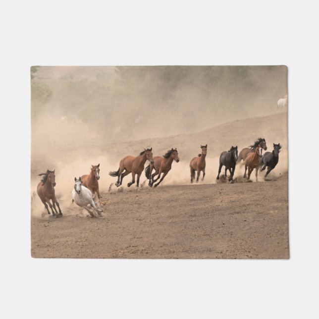 Paillasson Cheval dans l'automne II (Devant)