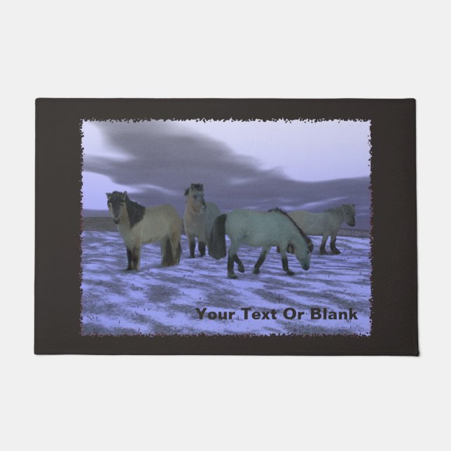 Paillasson Cheval de l'aube (Devant)