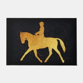 Paillasson Cheval Et Rider (Devant)