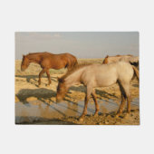 Paillasson Chevaux à la recherche d'eau (Devant)
