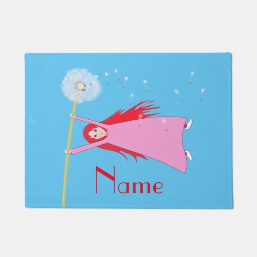 Paillasson Cheveux roux Dandelion Girl Thunder_Cove (Devant)