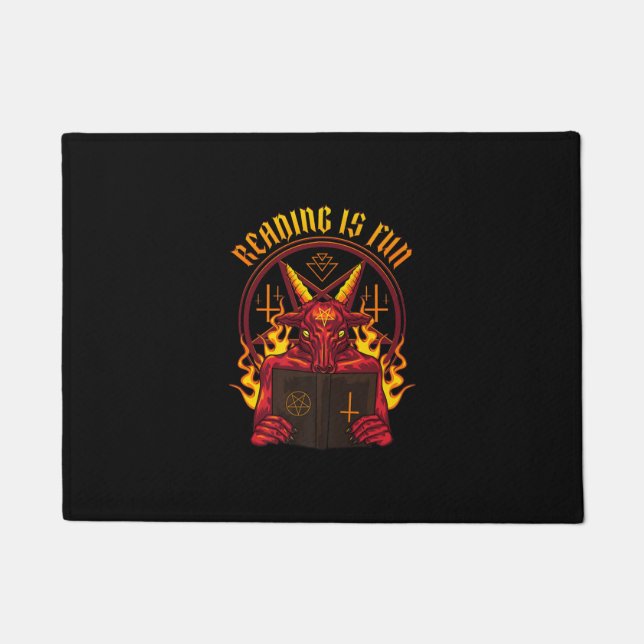 Paillasson Chèvre Satanic Pagan Premium (Devant)