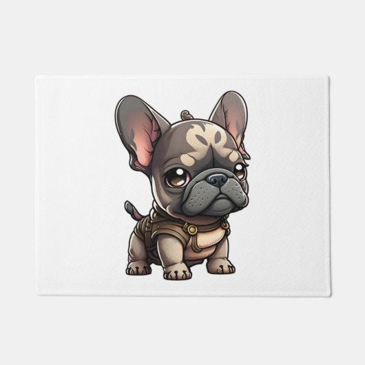 Paillasson Chibi French Bulldog (Devant)
