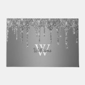 Paillasson Chic Silver Parties scintillant Drivers Sparkle Mo (Devant)